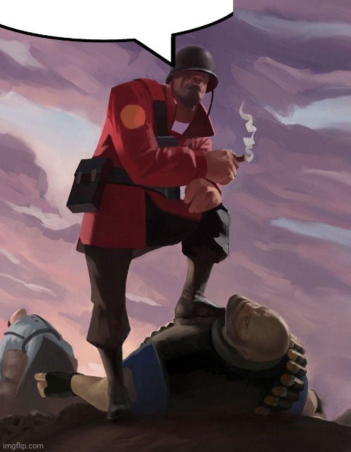 TF2 soldier poster crop | image tagged in tf2 soldier poster crop | made w/ Imgflip meme maker