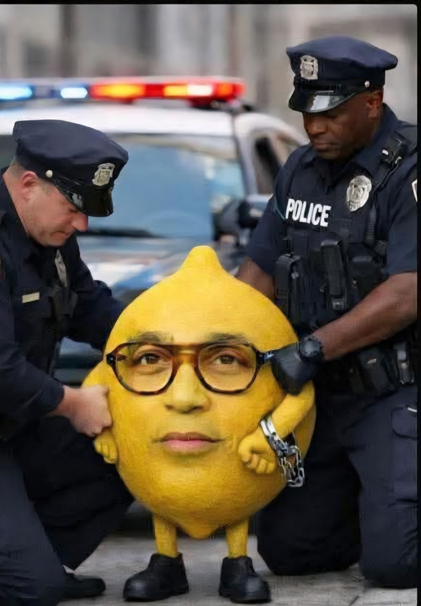 Squeezing the Lemon Blank Meme Template