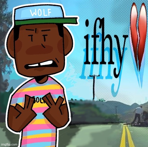 wolf ifhy sybau | image tagged in wolf ifhy sybau | made w/ Imgflip meme maker