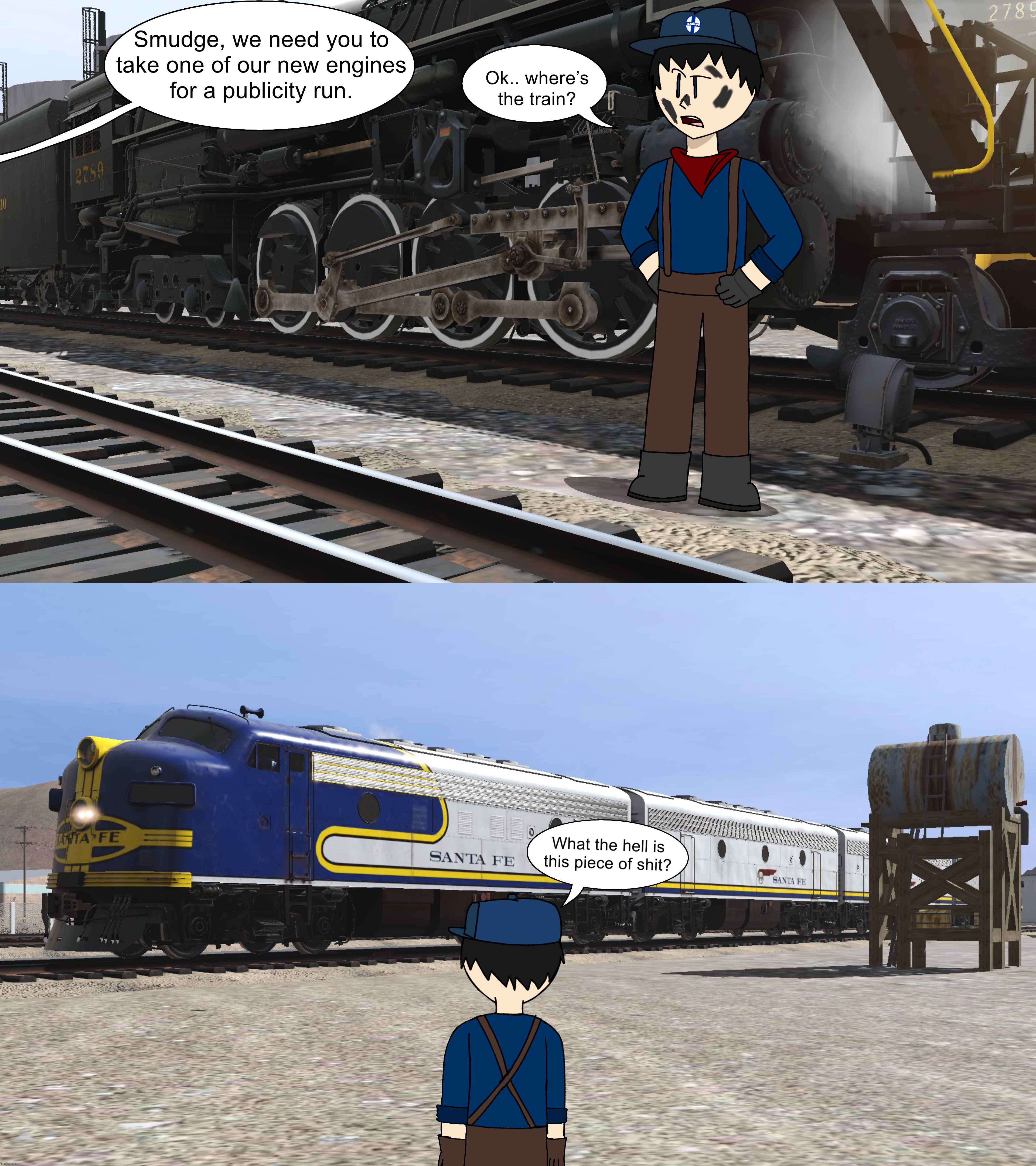 “Modernization Sucks.” -Smudge, probably | made w/ Imgflip meme maker