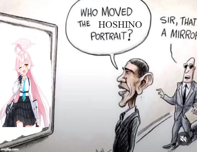 THIS SHOTGUN LADY SO ME GRAHHHHHH | HOSHINO | image tagged in who moved the ______ portrait | made w/ Imgflip meme maker