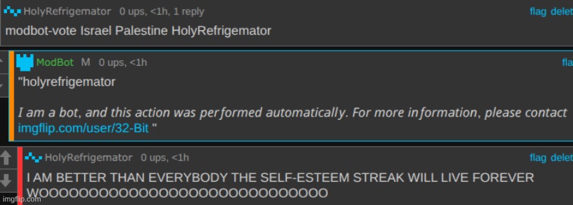 israel-palestine is stupid, be on my side instead | made w/ Imgflip meme maker