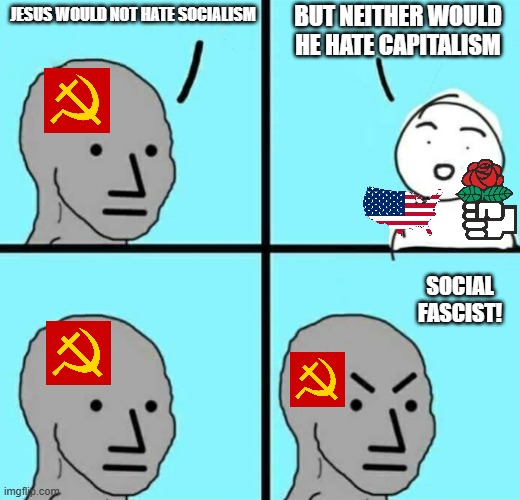 Christian socialism Blank Meme Template