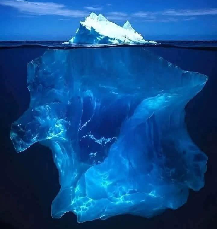 Tip of the iceberg Blank Meme Template