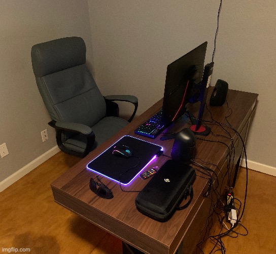 The corner setup | made w/ Imgflip meme maker