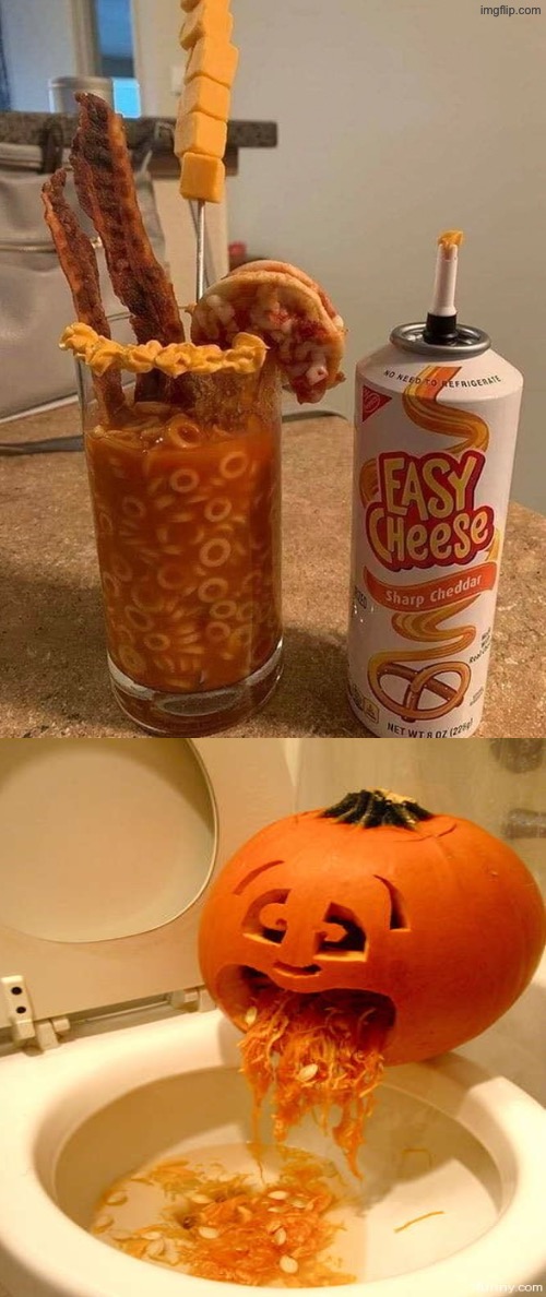 That's Just Plain Horrifying | image tagged in cursed images,vomit,what a terrible day to have eyes,excuse me wtf,nasty food,pumpkin | made w/ Imgflip meme maker