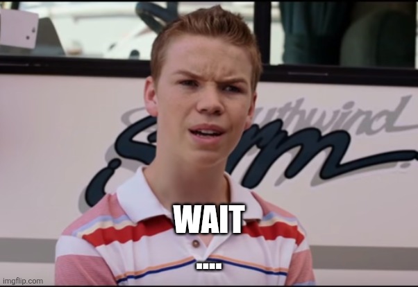 You Guys are Getting Paid | WAIT
.... | image tagged in you guys are getting paid | made w/ Imgflip meme maker