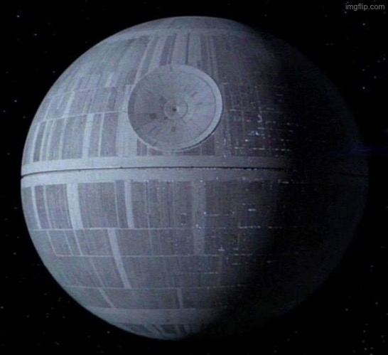 Death Star | image tagged in death star | made w/ Imgflip meme maker