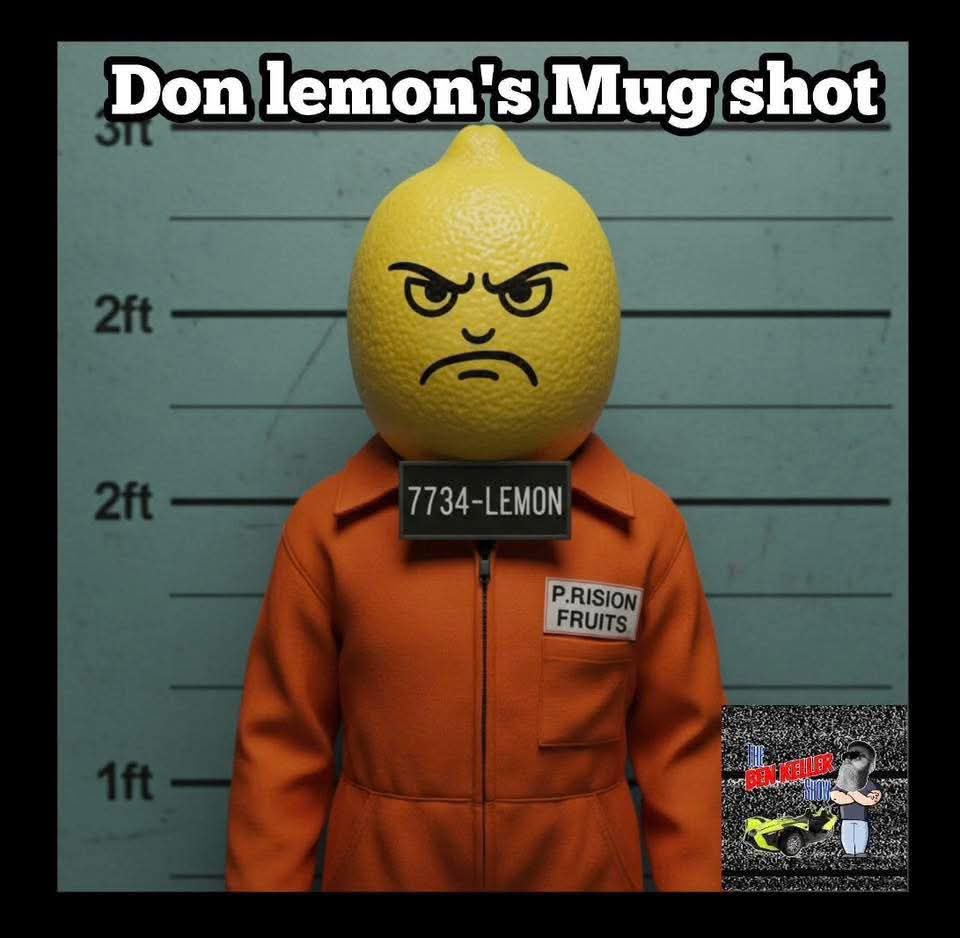 Don Lemon mug shot Blank Meme Template