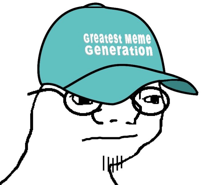 Boomered Zoomer Blank Meme Template