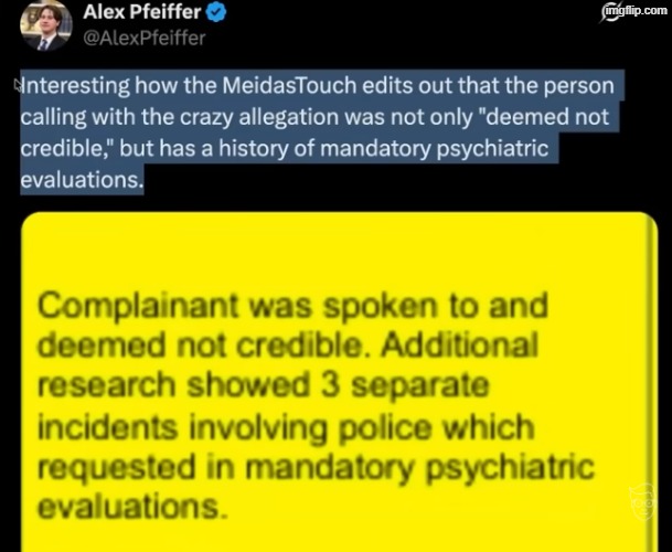 Meidas touch leaves out important information | made w/ Imgflip meme maker