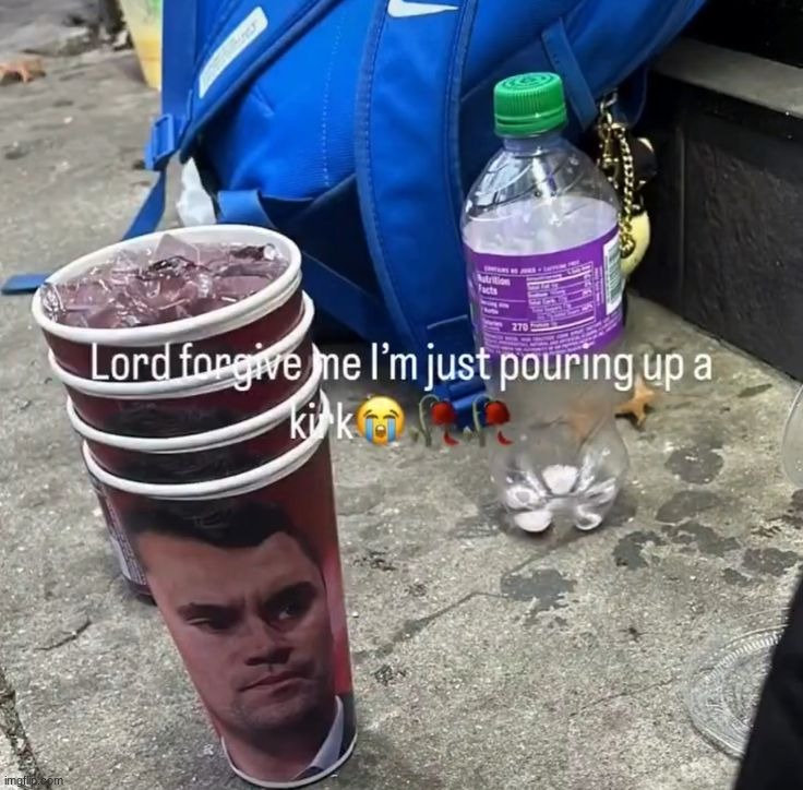 quadruple cup is crazy | made w/ Imgflip meme maker