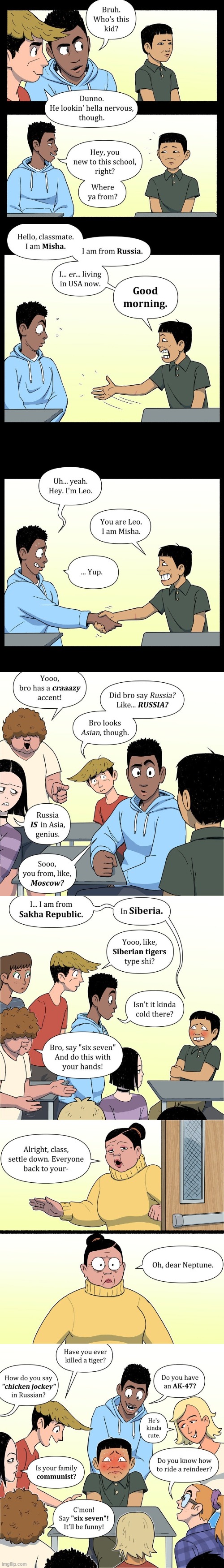 image tagged in school,kid,new,russia,students,awkward | made w/ Imgflip meme maker