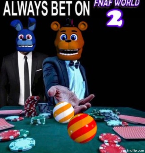 image tagged in fnaf world | made w/ Imgflip meme maker
