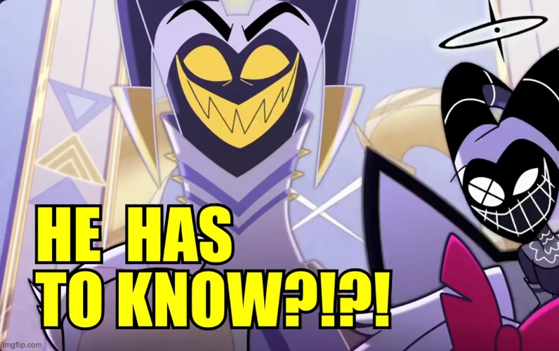 found this stupid hazshit motel reaction image | image tagged in he has to know | made w/ Imgflip meme maker