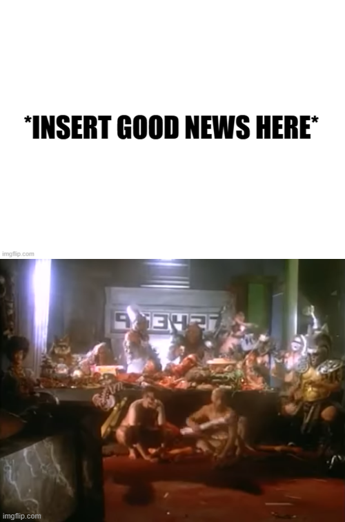 GWAR Celebrates This News Blank Meme Template