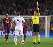 football yellow card Blank Meme Template