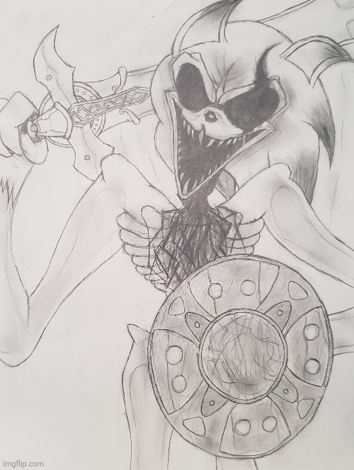 EXE doodle cuz art block | image tagged in sonic exe,exe,reference,art block,drawing | made w/ Imgflip meme maker