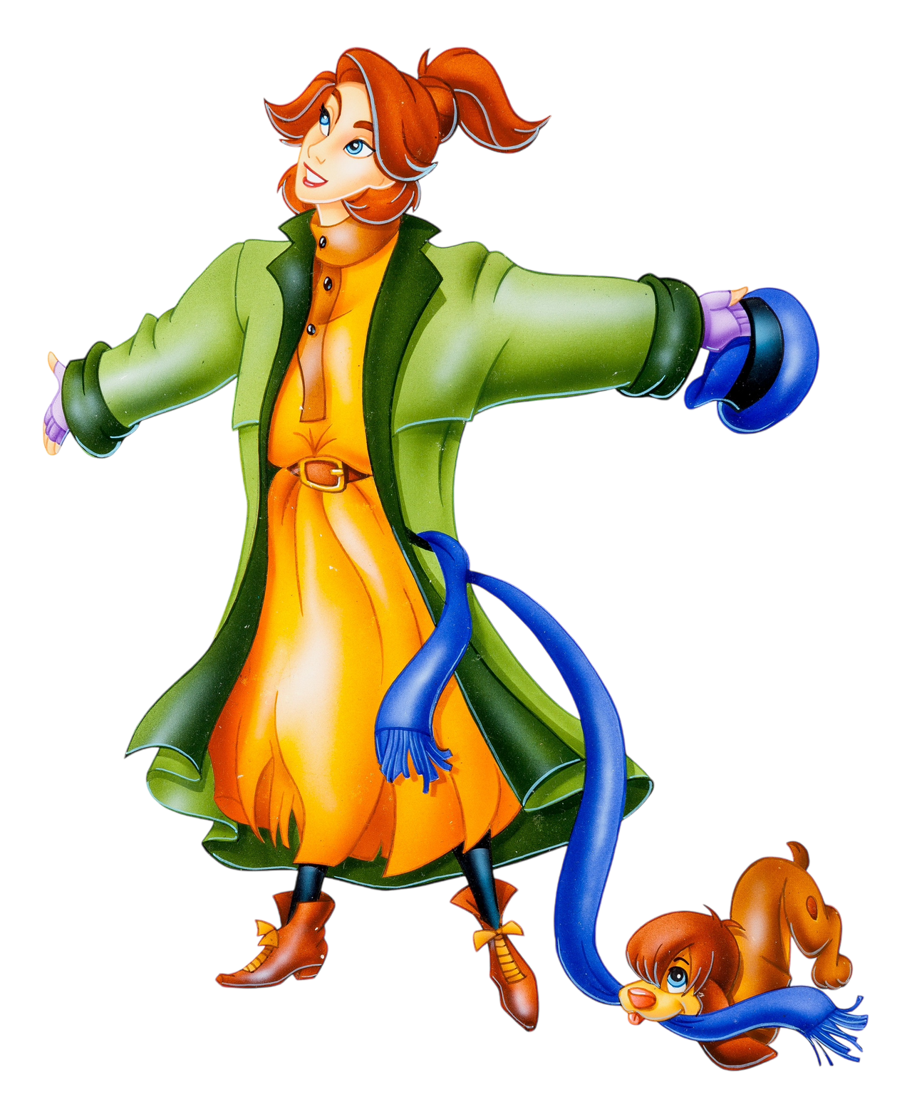 PNG Anastasia Romanov y Pooka - Anya Blank Meme Template