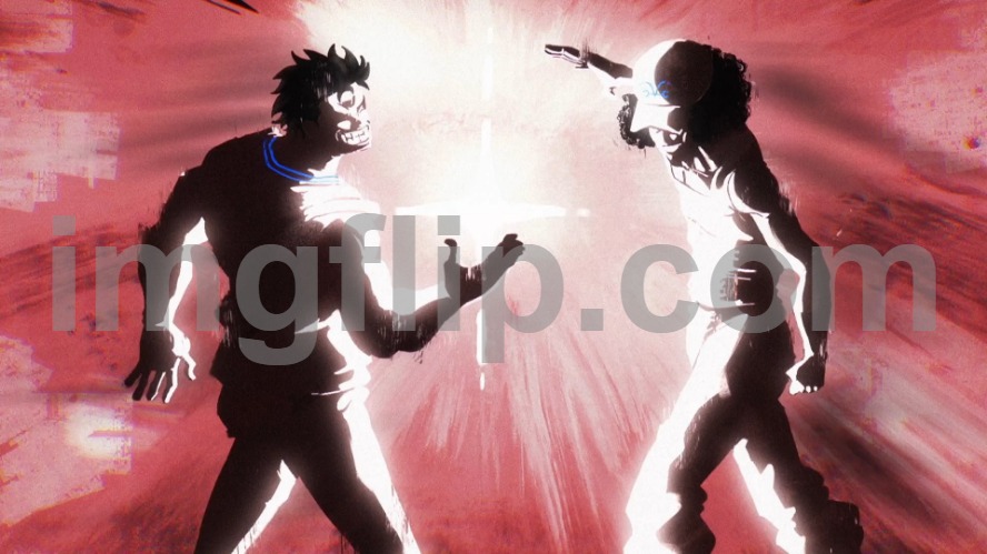 Garp And Kuzan Dap Up | image tagged in garp and kuzan dap up | made w/ Imgflip meme maker