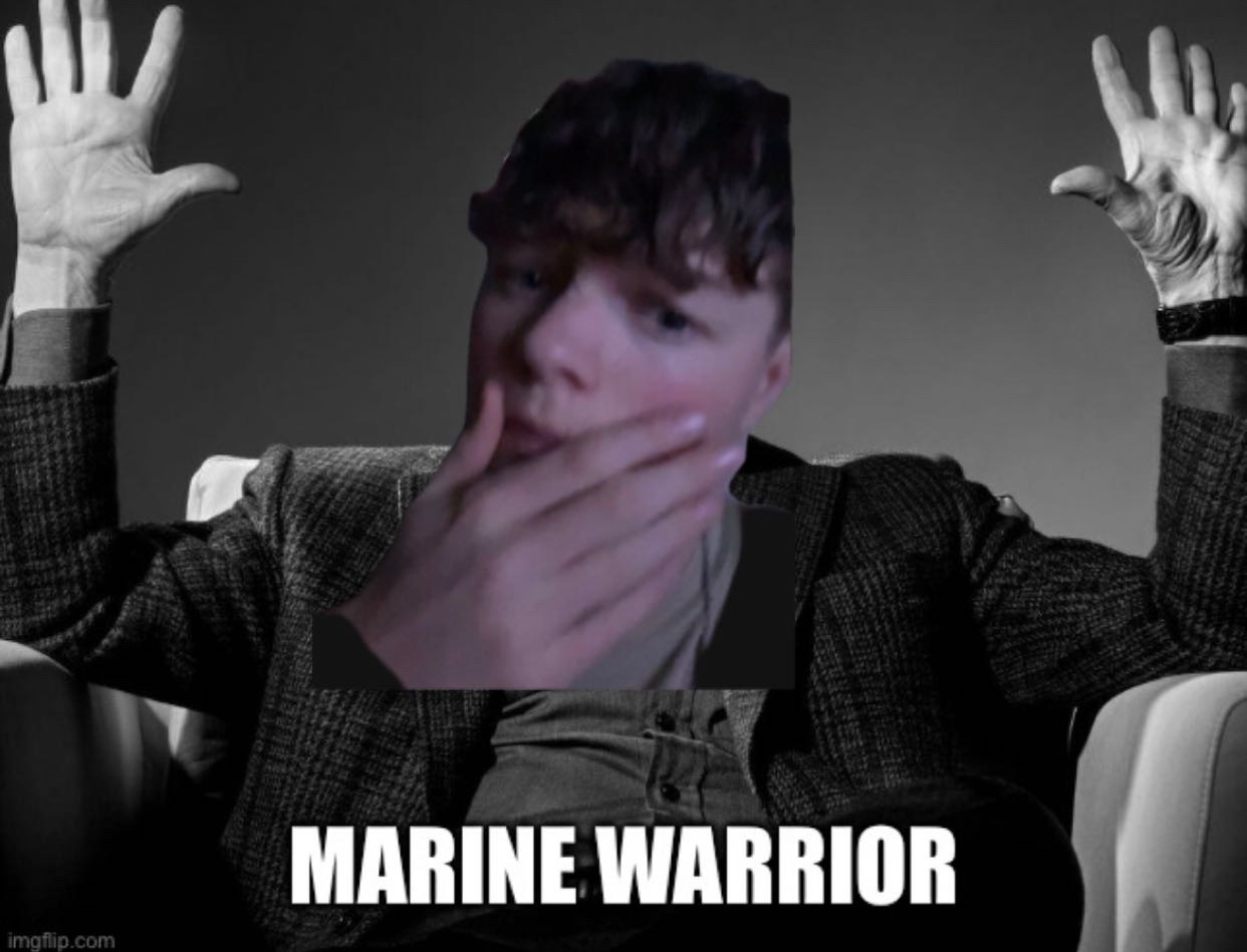 Marine Blank Meme Template