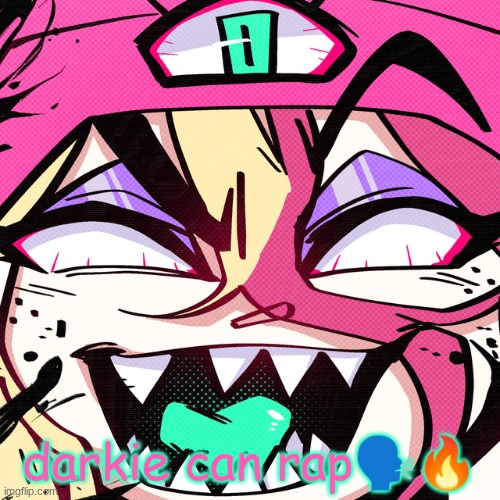 brokie | darkie can rap🗣🔥 | image tagged in brokie | made w/ Imgflip meme maker