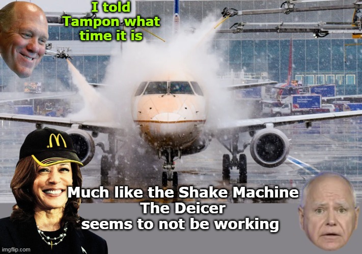 I told Tampon what time it is | made w/ Imgflip meme maker