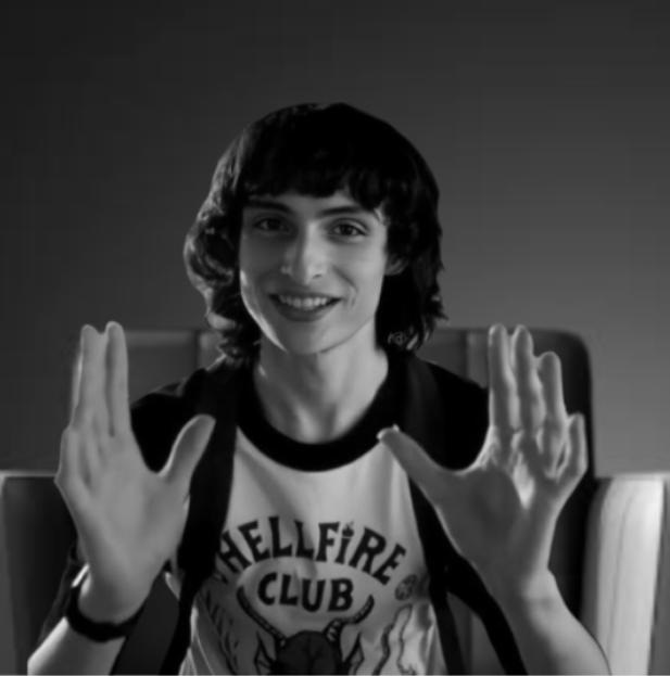 Mike Wheeler Blank Meme Template