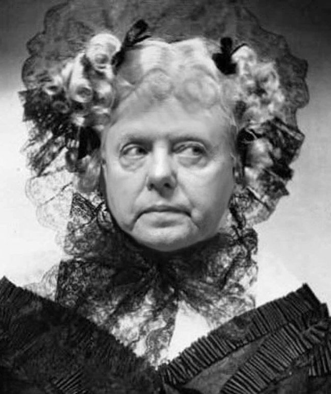 Lindsey Graham Aunt Pittypat Blank Meme Template