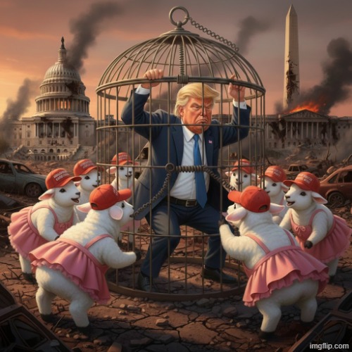 WEASEL TRAP | image tagged in trump,maga,make america great again,it's a trap,weasel,trapped | made w/ Imgflip meme maker