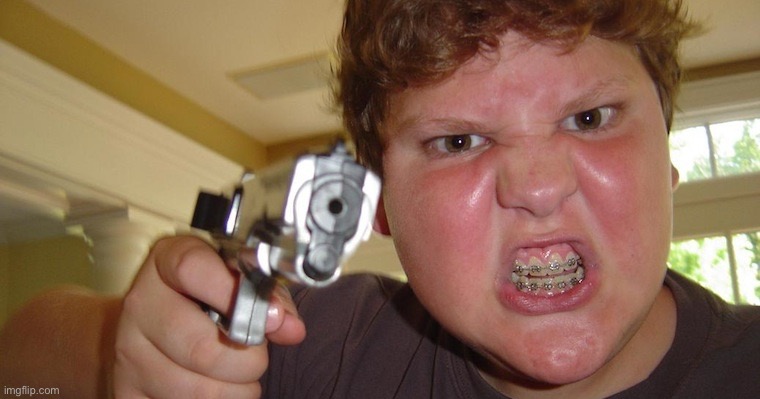 Angry kid | image tagged in angry kid | made w/ Imgflip meme maker