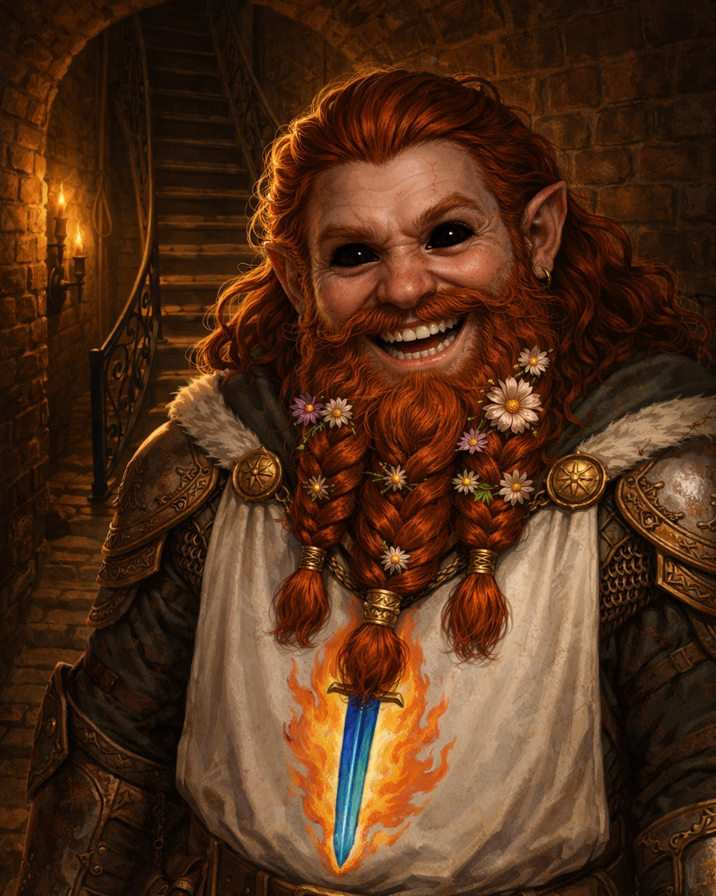 Happy Dwerf Blank Meme Template