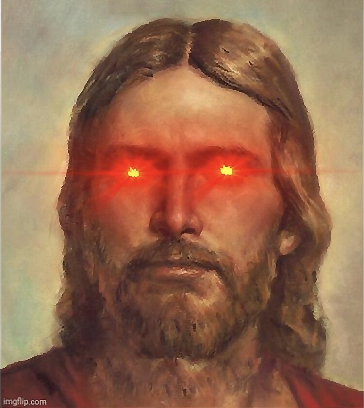 Based Leftist Jesus Blank Meme Template