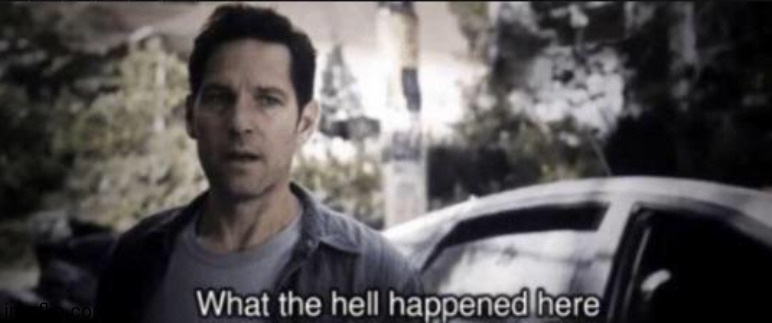 BTW: I'm asking because I'm genuinely concerned for FemboyPrimarina rn... | image tagged in what the hell happened here | made w/ Imgflip meme maker