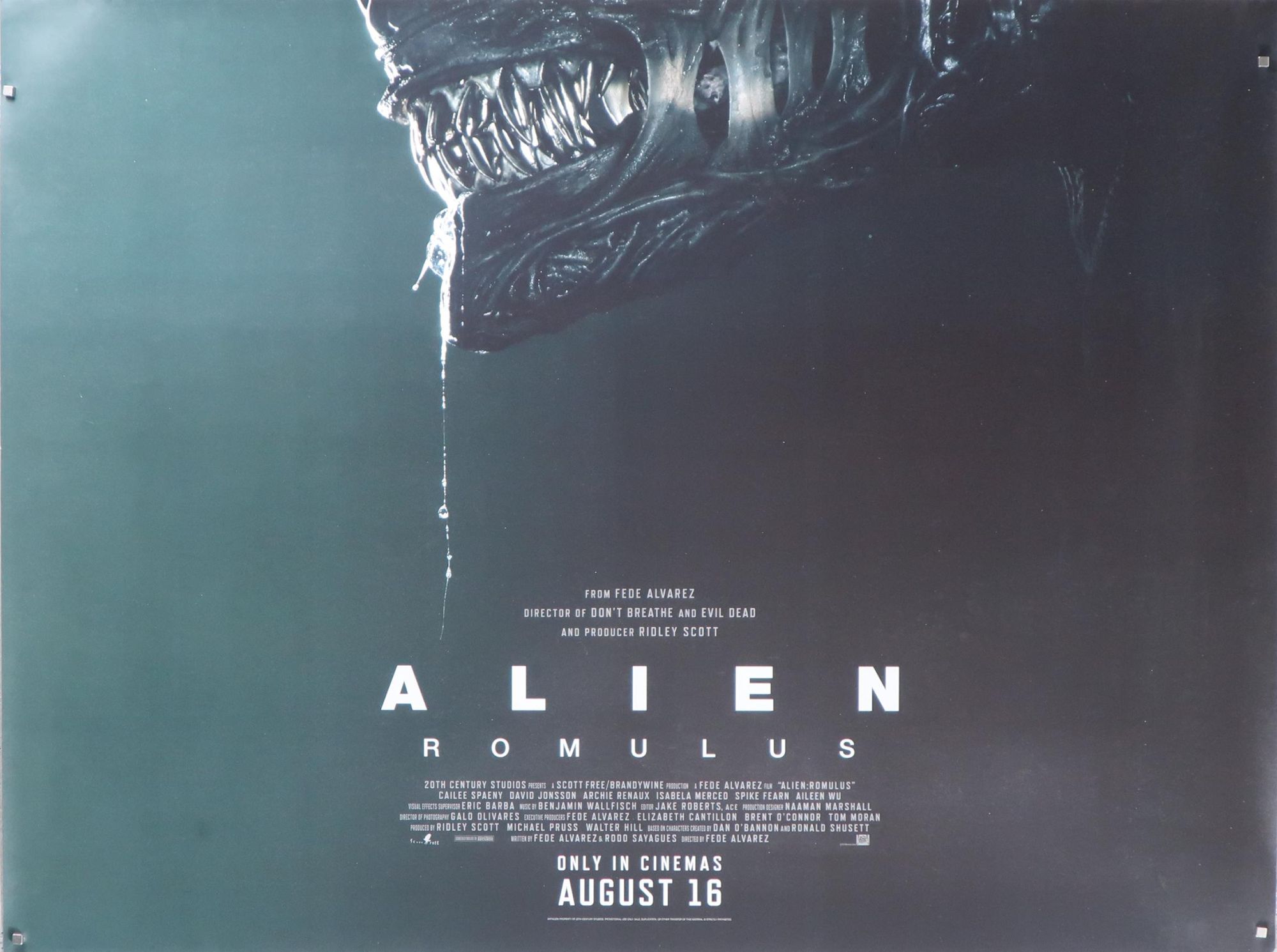 Alien Romulus Blank Meme Template