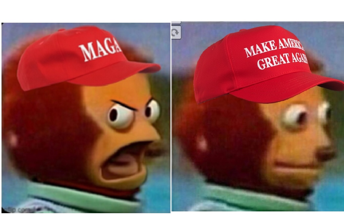 High Quality MAGA puppet Blank Meme Template