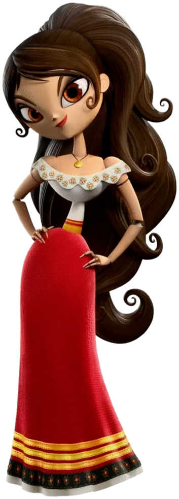 PNG Maria Posada - El libro de la vida Blank Meme Template