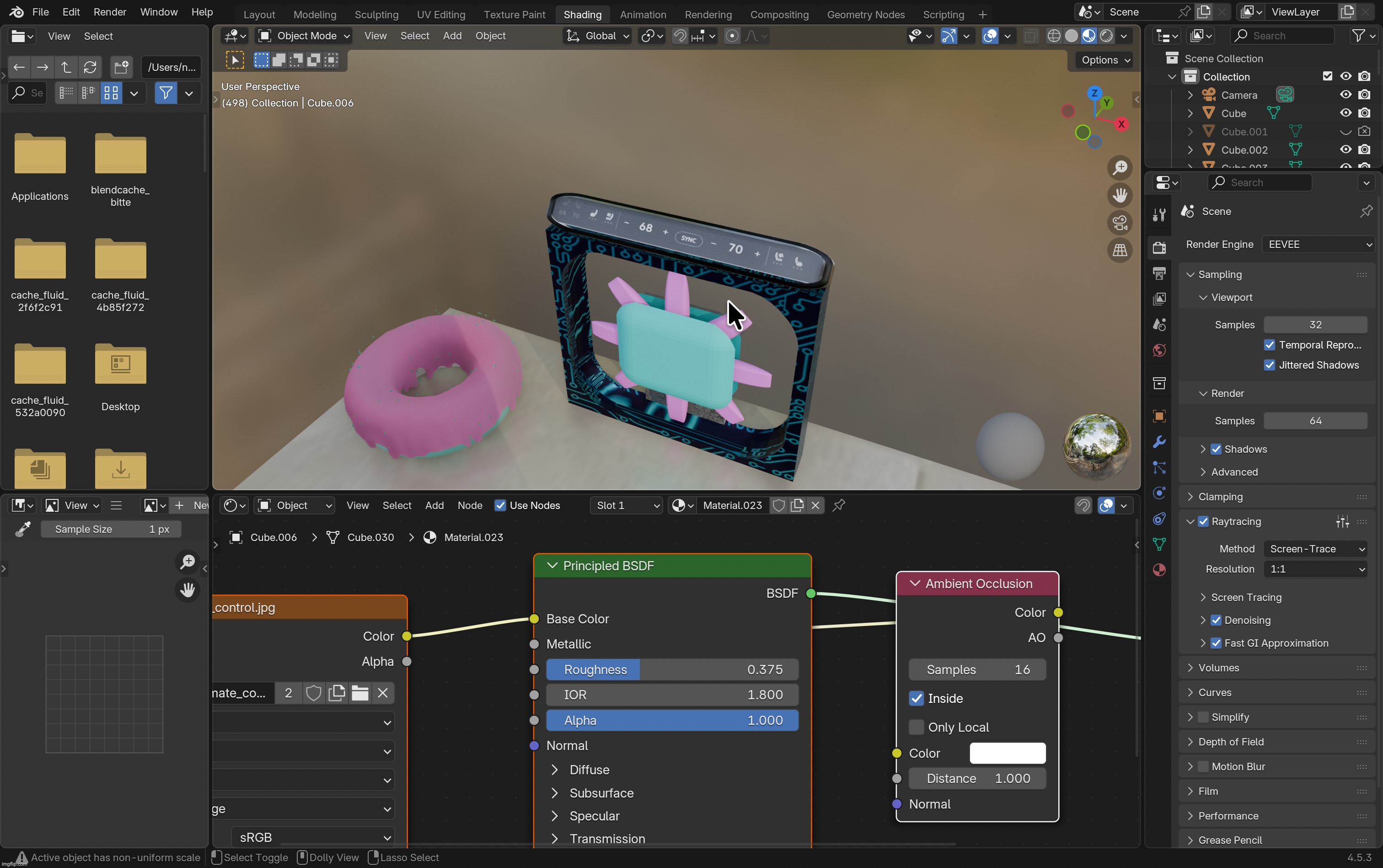 Looks good? | image tagged in blender,memes,yep it does,donut,fan | made w/ Imgflip meme maker