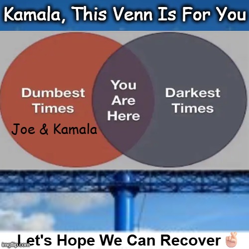 Our Future Has Been Gravely Impacted by Democrats | Kamala, This Venn Is For You; Joe & Kamala; Let's Hope We Can Recover🤞🏻 | image tagged in open borders,fraud,election fraud,government corruption,good vs evil,leftists | made w/ Imgflip meme maker