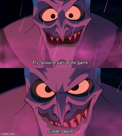 Disney Hercules evil villain Hades Sudden Death | image tagged in disney hercules evil villain hades sudden death | made w/ Imgflip meme maker