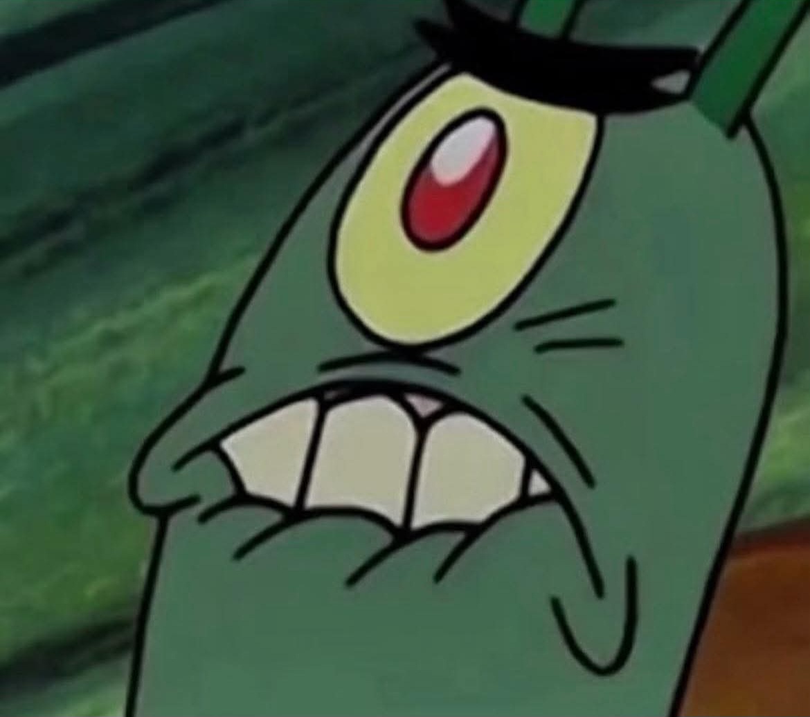 Plankton says F... Blank Meme Template