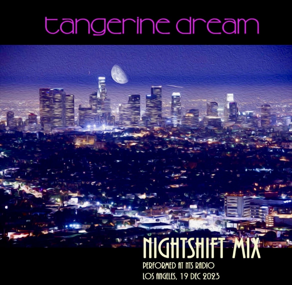 Tangerine Dream NightShift mix Blank Meme Template