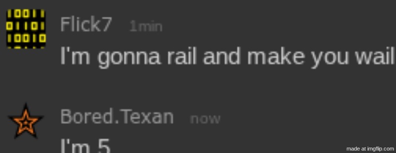 why would flicks7 say that? is he poopy?! | image tagged in dementia | made w/ Imgflip meme maker