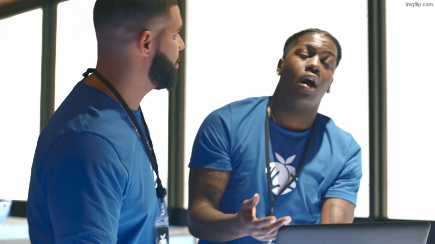 Drake Laptop | image tagged in drake laptop | made w/ Imgflip meme maker