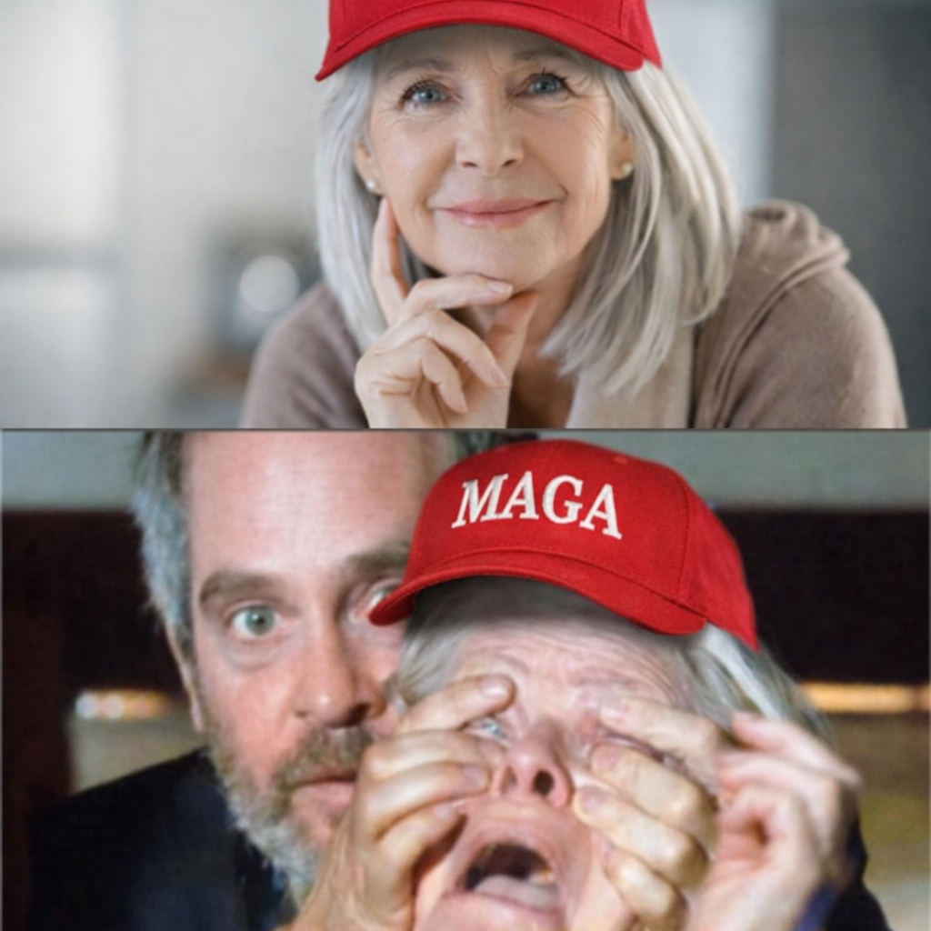 Look MAGA Karen ffs Blank Meme Template