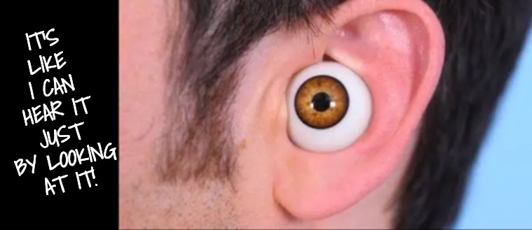 IT'S LIKE I CAN HEAR IT JUST BY LOOKING AT IT! | made w/ Imgflip meme maker