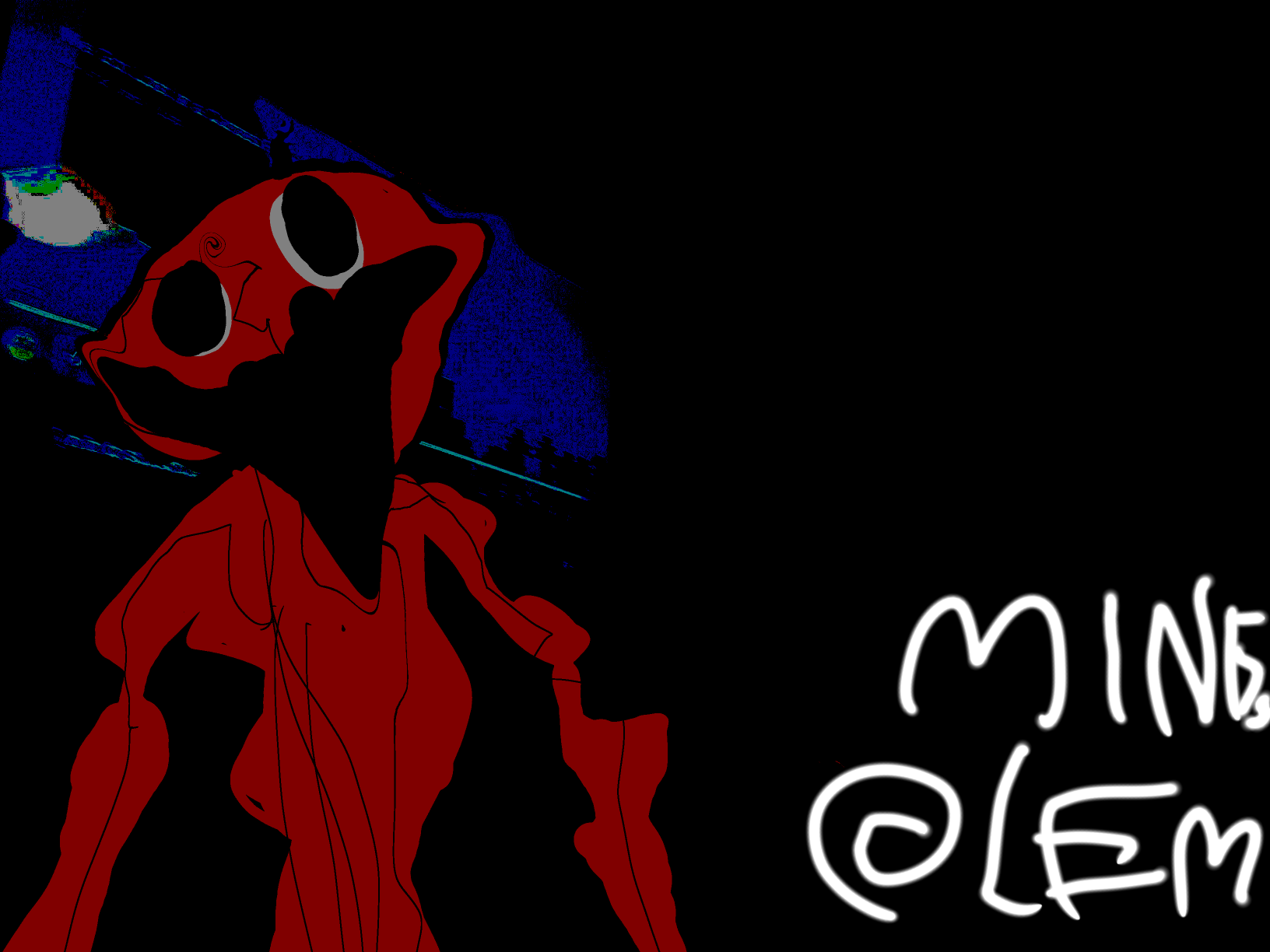 The Red Man Blank Meme Template