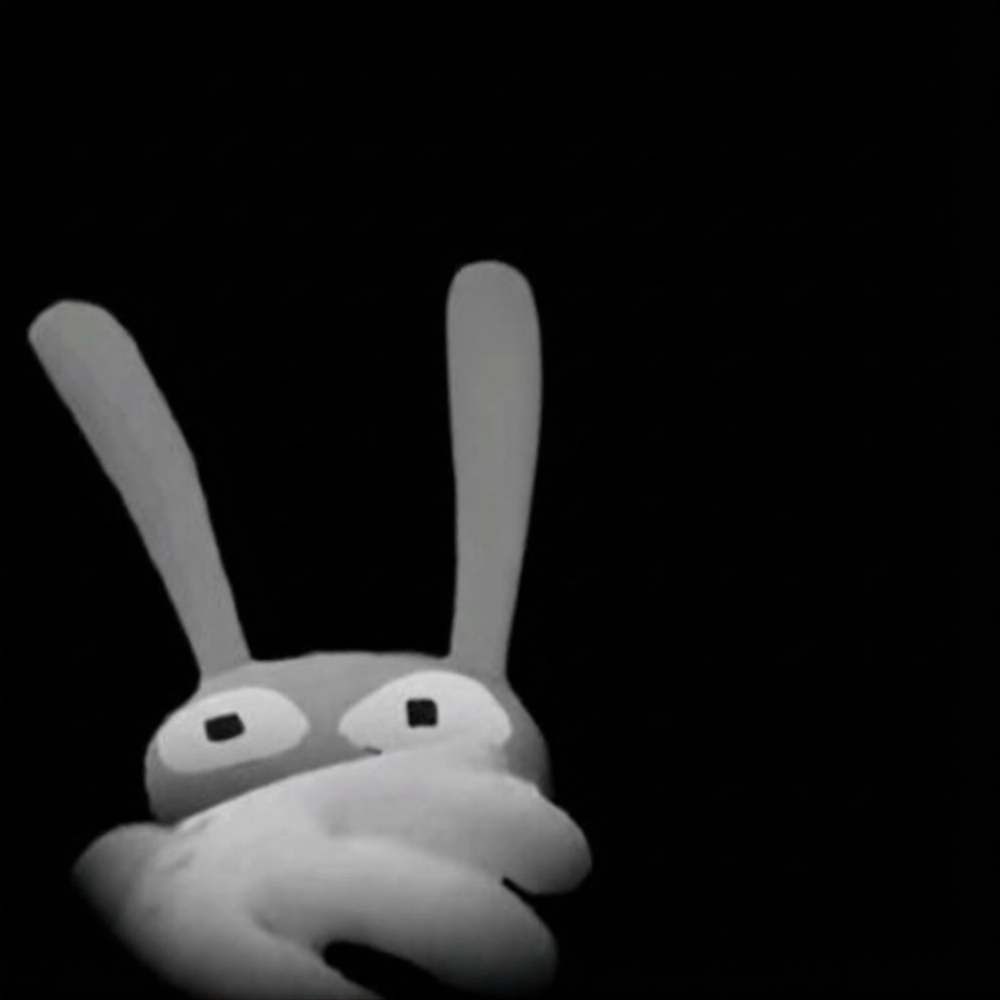 Jax in Wicked Dark Room Blank Meme Template