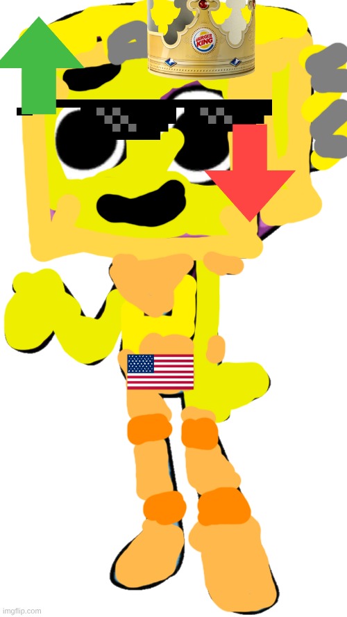 a skin idea for dandys world during april 1st 2026 | image tagged in boxten,dandy's world,april fools,april fools day,aprilfoolsweek,roblox | made w/ Imgflip meme maker