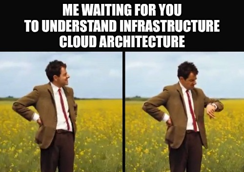 IT - Cloud Blank Meme Template